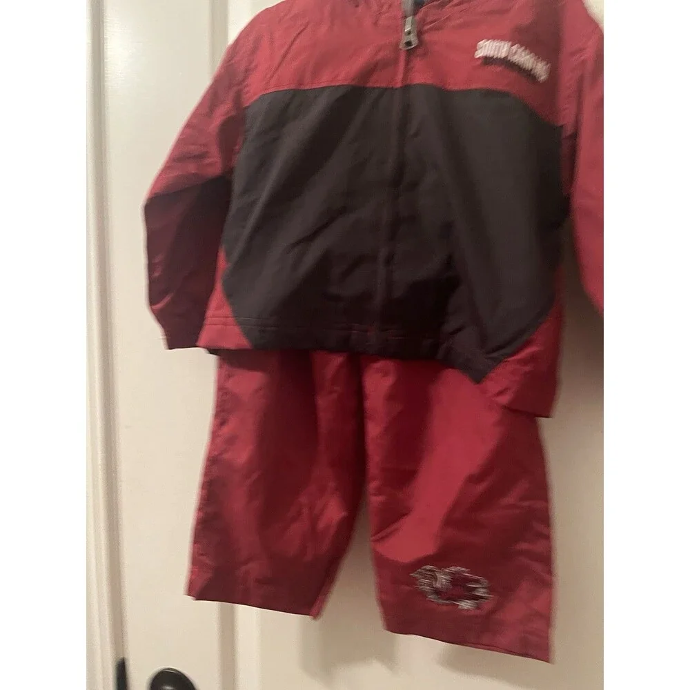 Red Oak Toddler Boys 2 Piece Windbreaker Tracksuit USC South Carolina Gamecocks